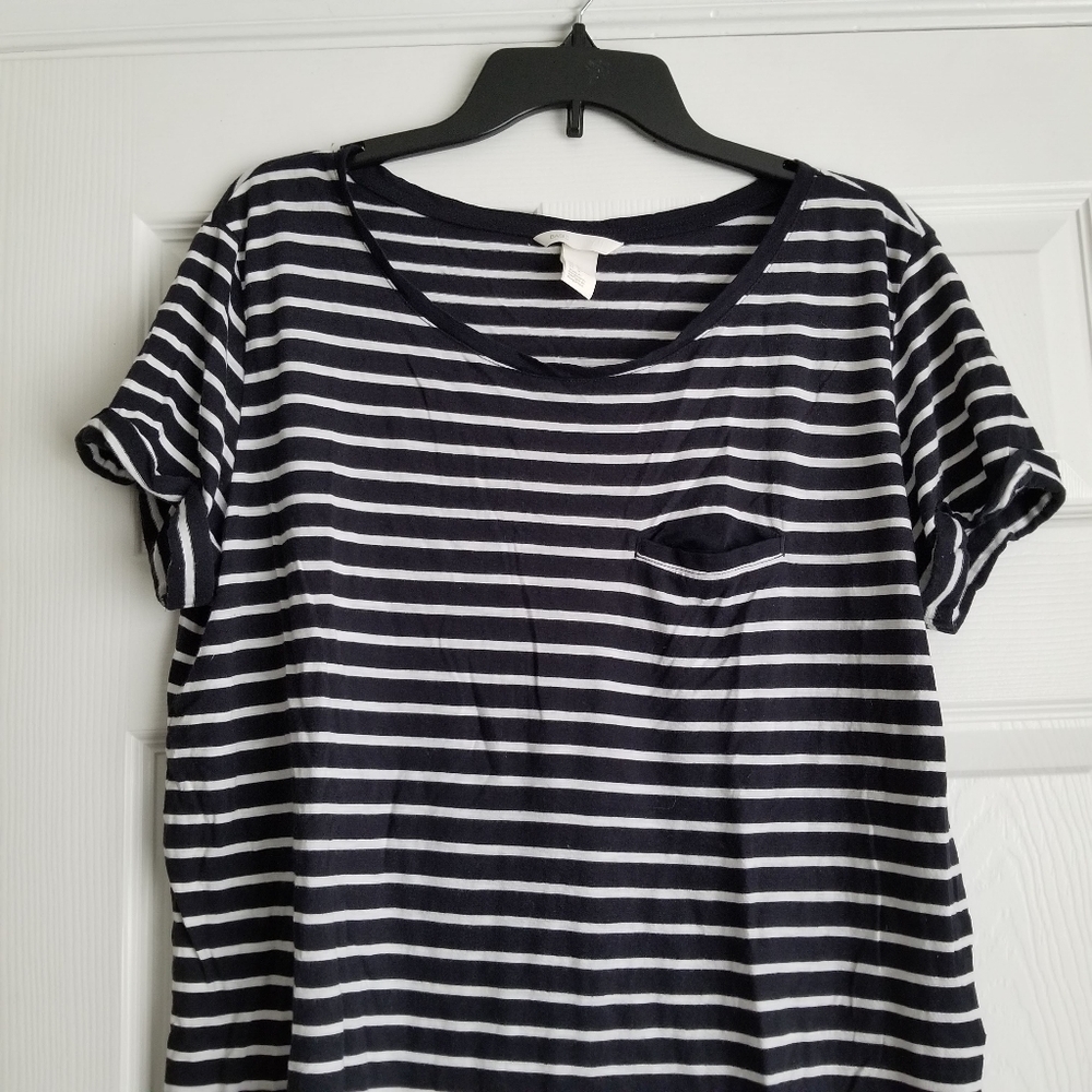 Basic H&M Women's Stripe Top